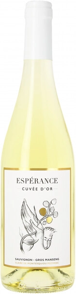 Вино Domaine d'Esperance, Cuvee d'Or, Cotes de Gascogne IGP, 2022