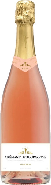 Игристое вино La Chablisienne, Cremant de Bourgogne Rose Brut AOC