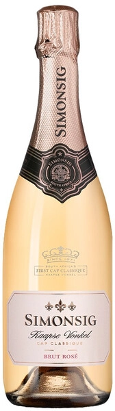 Игристое вино Simonsig, "Kaapse Vonkel" Brut Rose, 2023