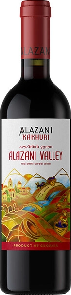 Вино Alazani, Kahuri Alazani Valley Red, 2018