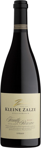 Вино Kleine Zalze, "Family Reserve" Syrah, 2021