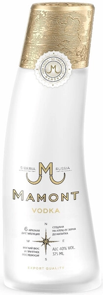 Водка Mamont, 375 мл