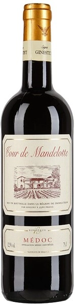 Вино Tour de Mandelotte Medoc AOC, 2019
