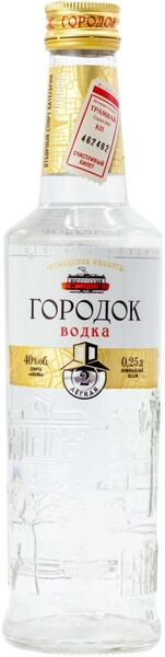 Водка Городок Легкая, 250 мл