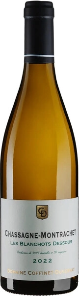 Вино Domaine Coffinet-Duvernay, Chassagne-Montrachet Les Blanchots Dessous AOC, 2022