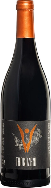 Вино Thokozani Shiraz-Mourvedre-Viognier, Wellington WO, 2022