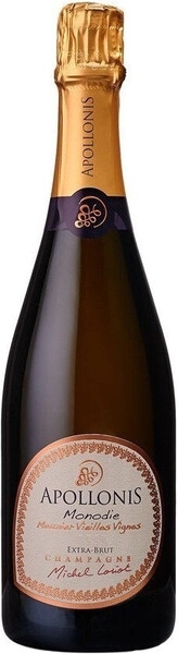 Шампанское Apollonis, Monodie Meunier Vieilles Vignes Extra-Brut, Champagne AOC, 2010