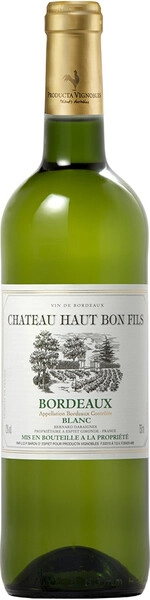 Вино Chateau Haut Bon Fils Blanc, Bordeaux AOC, 2021
