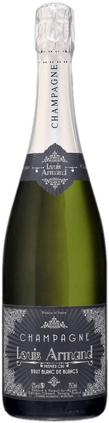 Шампанское Louis Armand Premier Cru Blanc de Blancs Brut, Champagne AOC, 2020