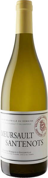 Вино Domaine Marquis d'Angerville, Meursault 1er Cru "Santenots" AOC, 2022