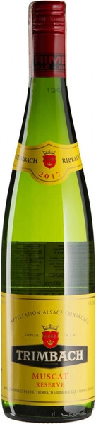 Вино Trimbach, Muscat Reserve AOC, 2018