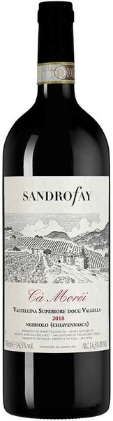 Вино Sandro Fay, Ca Morei Valtellina Superiore DOCG Valgella, 2018