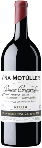 Вино Gomez Cruzado, Vina Motulleri Gran Reserva, Rioja DOC, 2011, 1.5 л