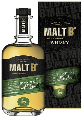Виски Malt B' Irish Blended, gift box, 0.7 л