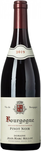 Вино Domaine Jean-Marc Millot, Bourgogne Pinot Noir AOC, 2019