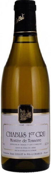 Вино Domaine Jean Collet et Fils, Chablis 1er Cru Montee de Tonnerre, 2022, 375 мл