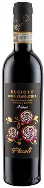 Вино Piccoli, Adone Recioto della Valpolicella DOCG, 2015, 375 мл