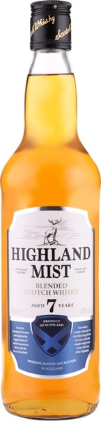 Виски Highland Mist 7 Years Old, 0.7 л