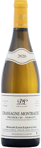 Вино Domaine Louis Lequin et Fils, Chassagne-Montrachet Premier Cru Morgeot AOC, 2020