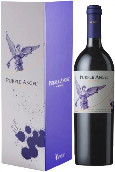 Вино Montes, Purple Angel, Valle de Colchagua DO, 2020, gift box