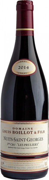 Вино Domaine Louis Boillot & Fils, Nuits-Saint-Georges 1er Cru "Les Pruliers" AOC, 2014