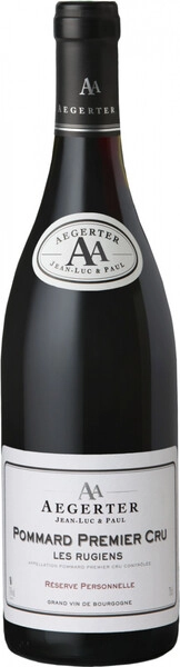 Вино Aegerter, Reserve Personnelle Pommard Premier Cru Les Rugiens AOC, 2020, 1.5 л