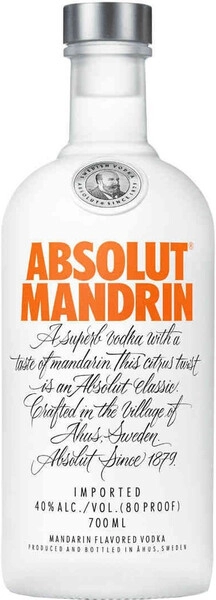 Водка Absolut Mandrin, 0.7 л