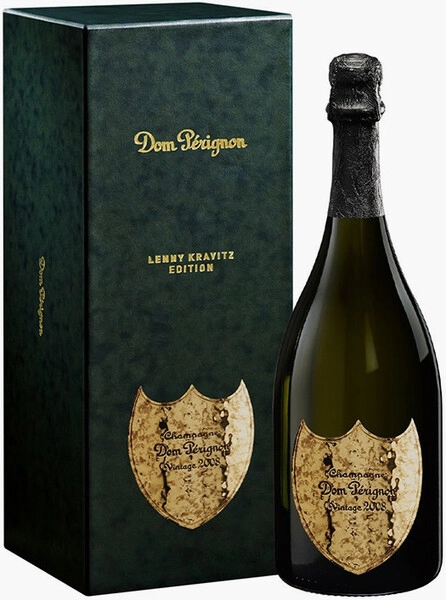 Шампанское Dom Perignon, 2008, Design by Lenny Kravitz, gift box