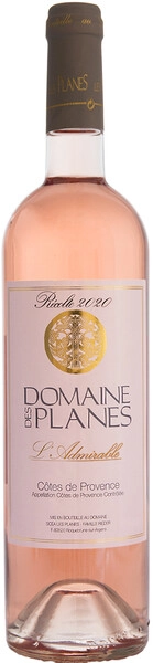 Вино Domaine des Planes, Cuvee L'Admirable, Cotes de Provence AOC, 2020