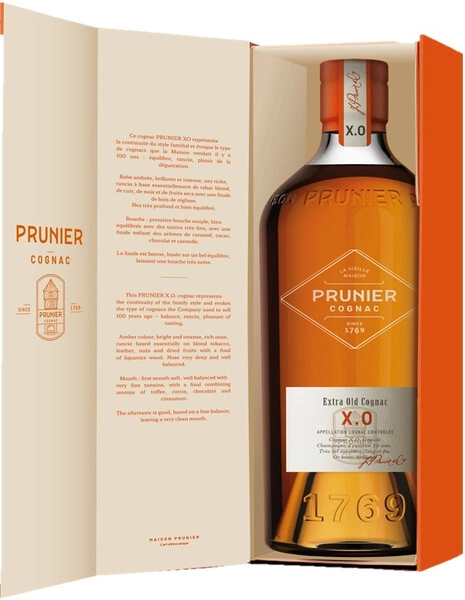 Коньяк Prunier XO, gift box, 0.7 л
