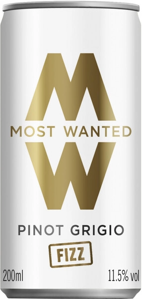 Игристое вино Most Wanted Pinot Grigio Fizz, in can, 200 мл