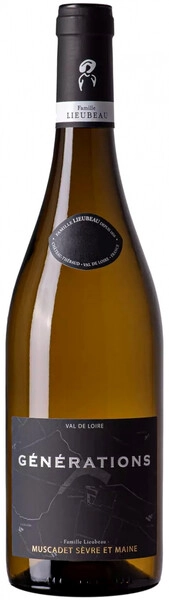 Вино Famille Lieubeau, Generations Muscadet Sevre et Maine AOP, 2021