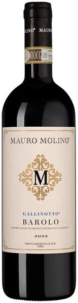 Вино Mauro Molino, Barolo DOCG, 2022