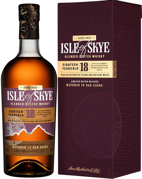 Виски "Isle Of Skye" 18 Years Old, gift box, 0.7 л