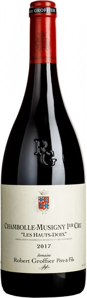 Вино Domaine Robert Groffier Pere & Fils, Chambolle-Musigny 1er Cru Les Hauts-Doix AOC, 2017