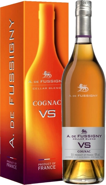 Коньяк A. de Fussigny, Cellar Blend VS, gift box, 0.5 л