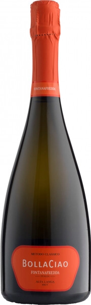 Игристое вино Fontanafredda, Bolla Ciao, Alta Langa DOCG, 2012