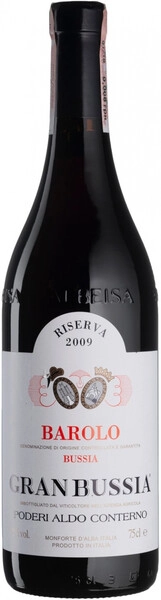 Вино Poderi Aldo Conterno, Barolo DOCG Riserva Granbussia, 2009