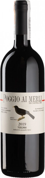 Вино Castellare di Castellina, Poggio Ai Merli di Castellare, Toscana IGT, 2019