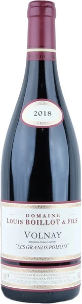 Вино Domaine Louis Boillot & Fils, Volnay "Les Grands Poisots" AOC, 2018