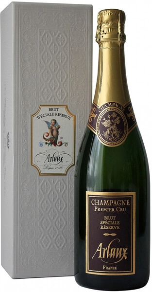 Шампанское Arlaux, Brut Speciale Reserve Premier Cru, Champagne AOC, gift box
