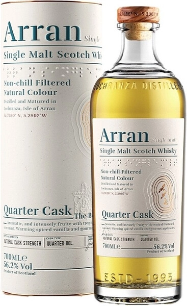 Виски Arran, The Bothy Quarter Cask (56.2%), in tube, 0.7 л