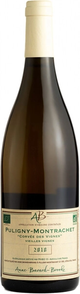 Вино Domaine Anne Bavard-Brooks, Puligny-Montrachet "Corvee des Vignes" Vieilles Vignes АОC, 2018