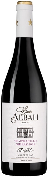 Вино Casa Albali Tempranillo-Shiraz, Valdepenas DO, 2022