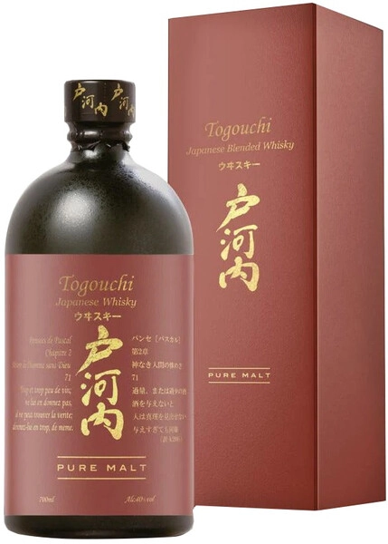 Виски Togouchi Pure Malt, gift box, 0.7 л