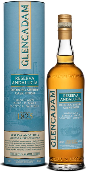 Виски Glencadam Reserva Andalucia, in tube, 0.7 л