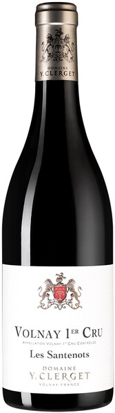 Вино Domaine Yvon Clerget, Volnay 1er Cru les Santenots AOC, 2018