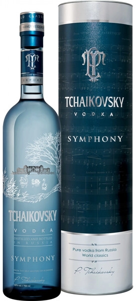 Водка "Tchaikovsky" Symphony, in tube, 0.7 л