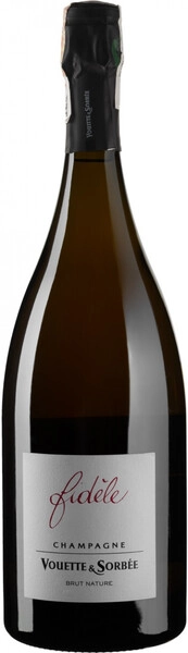 Шампанское Vouette & Sorbee, Fidele Brut Nature, Champagne AOC, 2018, 1.5 л