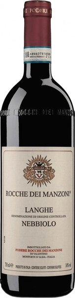 Вино Rocche dei Manzoni, Langhe Nebbiolo DOC, 2023